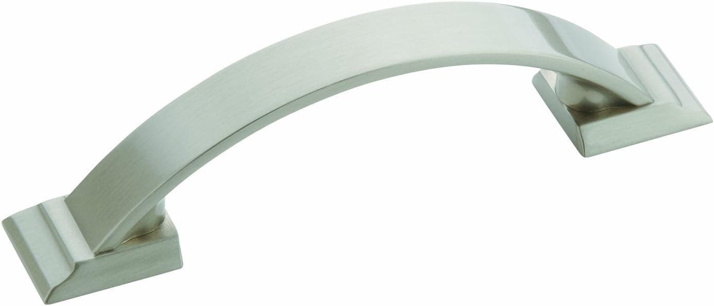 Amerock BP29349G10 Candler Pull, Satin Nickel, 3-Inch Center-to-Center, Pack Of 2