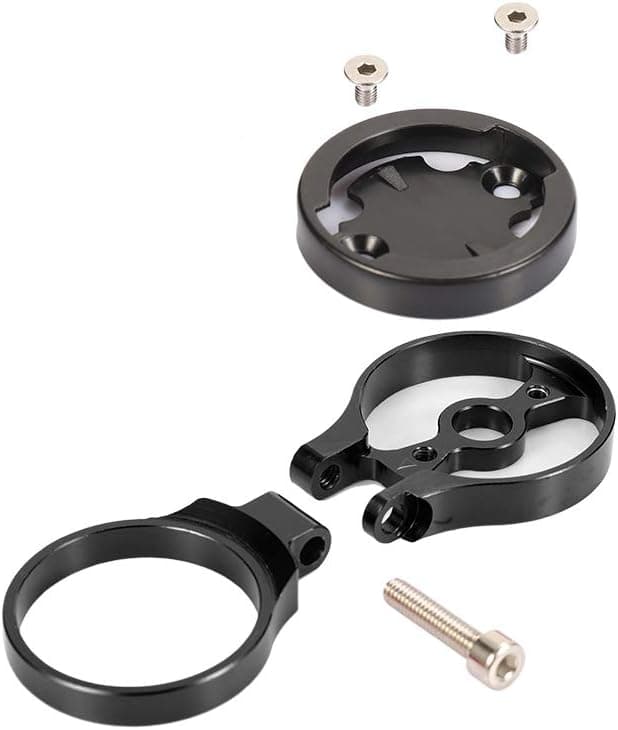 Kbrotech Bike Stem Mount Holder Compatible Garmin Bryton Cateye Computer,Bicycle Stem Computer Extension Holder,Angle Adjustable