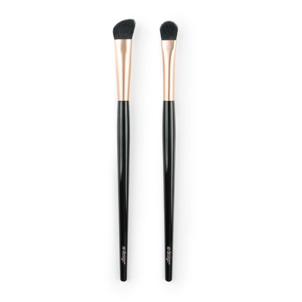 aDesign Professional 2 Piece Makeup Brush Kit – Eye Power Duo