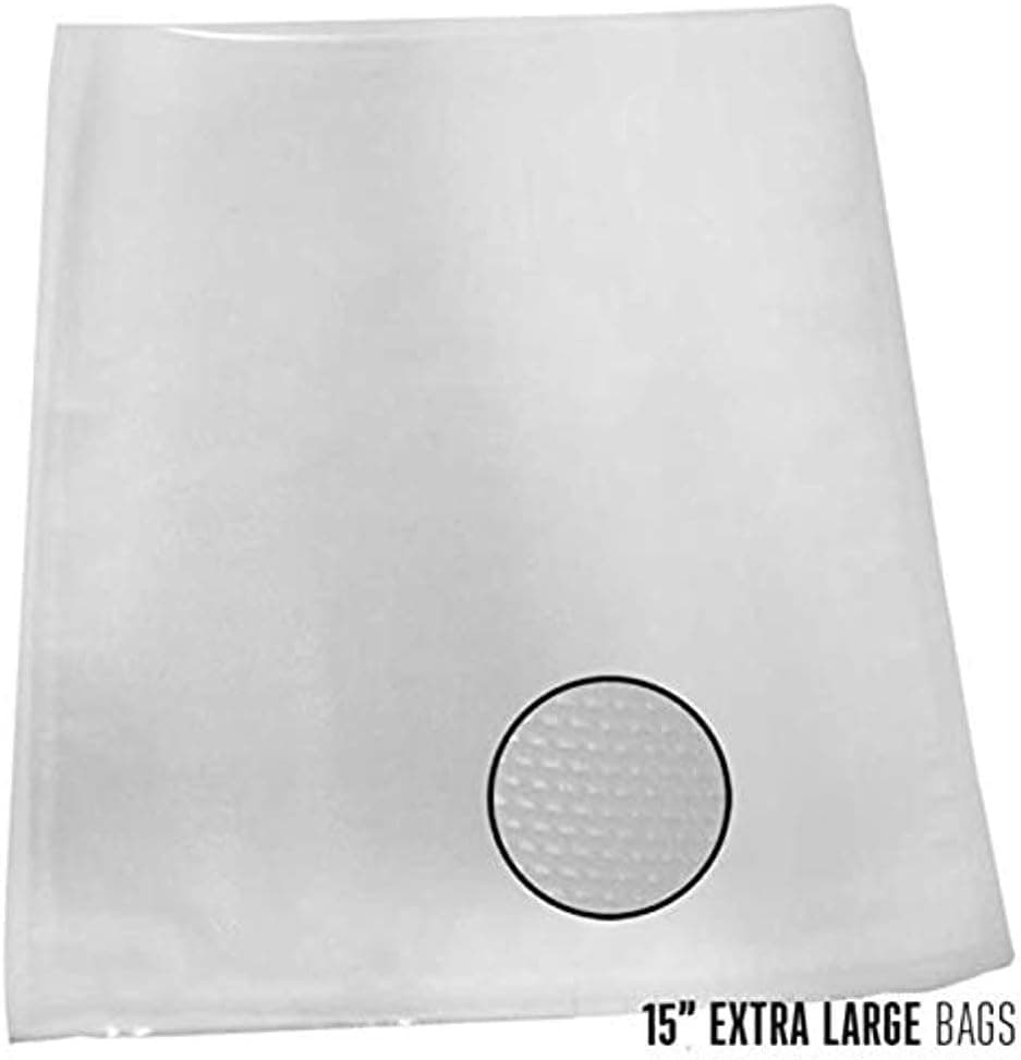 Weston 30-0105-K Vacuum Sealer Bags (100 Count), 15" x 18"
