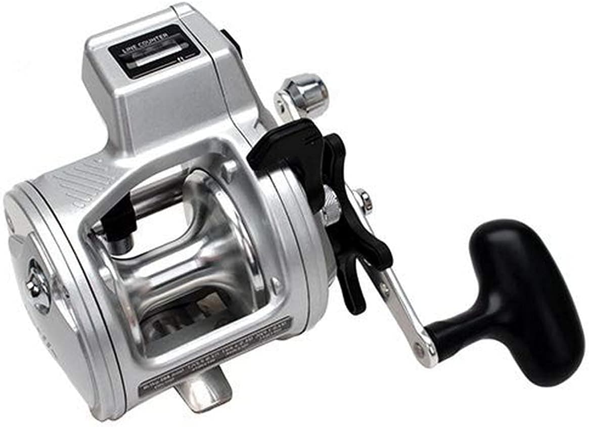 Daiwa Accudepth Plus-B Line Counter Levelwind Fishing Reel (Silver, 47)