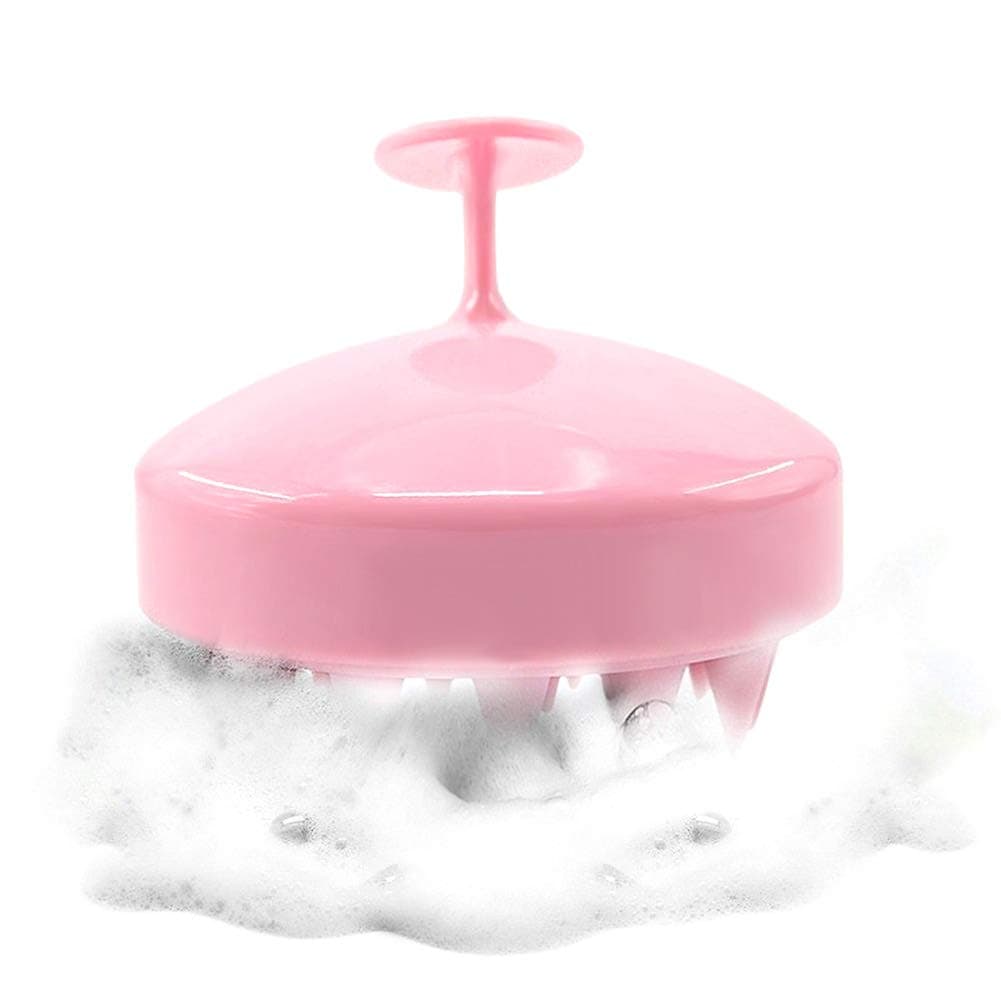 Chialstar Shampoo Brush | Hair Scalp Massager (Pink)