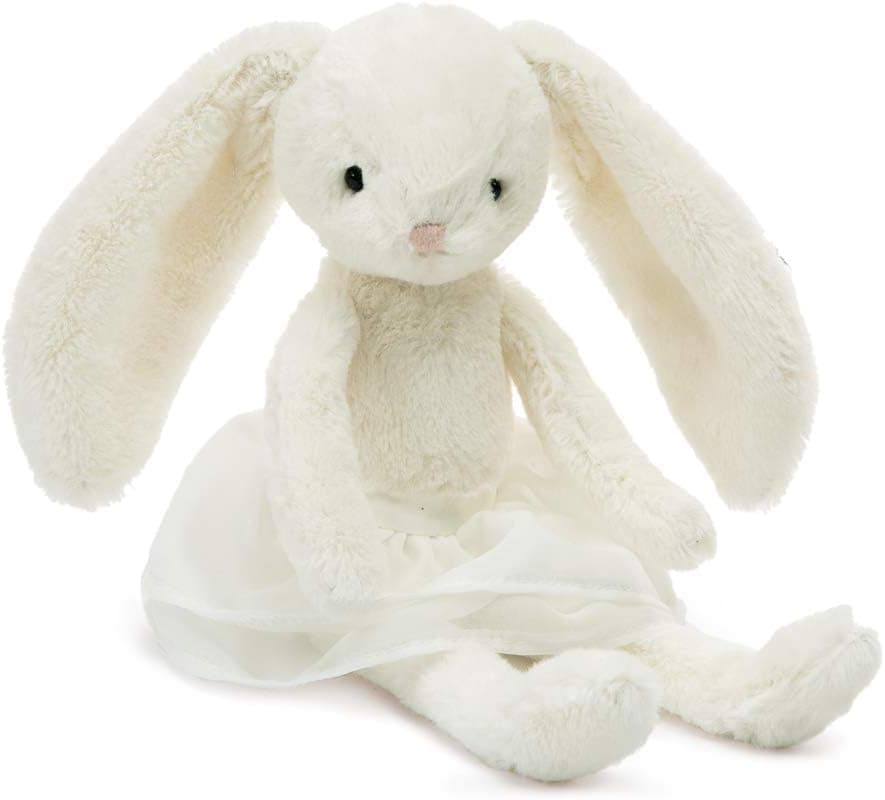 Jellycat Arabesque Cream Bunny Stuffed Animal