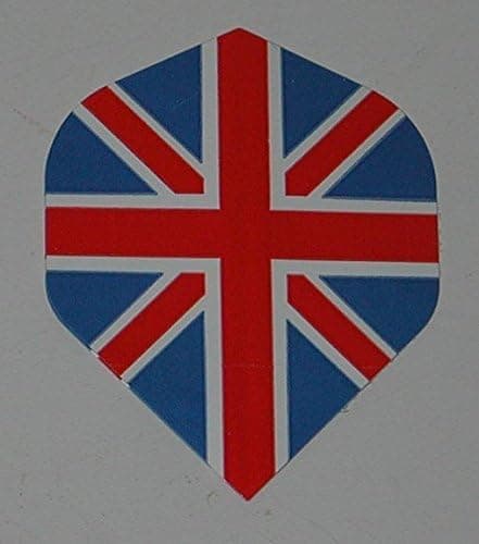 US Darts - 5 Sets (15 Flights) - Union Jack England - Standard Dart Flights
