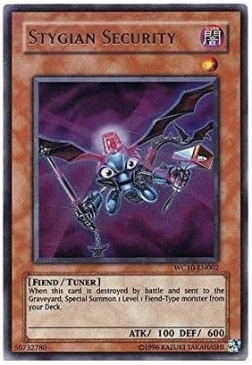Yu-Gi-Oh! - Stygian Security (WC10-EN002) - 5Ds Reverse of Arcadia Promotional Cards - Promo Edition - Ultra Rare