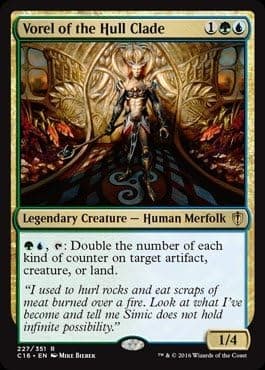 Magic The Gathering - Vorel of The Hull Clade (227/351) - Commander 2016
