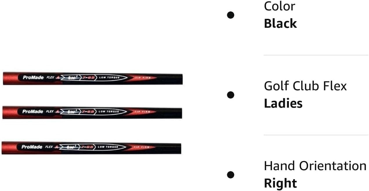 Pro Taylor Fit Nano Made PGA Tour 65 Gram Graphite Golf Iron Shafts - L, A, R or S Flex