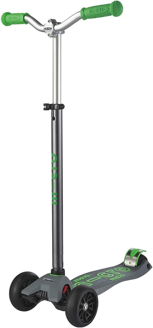 Micro Kickboard - Maxi Deluxe Pro Kick Scooter - Smooth-Gliding, 3-Wheeled, Lean-to-Steer Design with Fat, Stable Wheels and Chopper-Style Handlebars for Ages 5-12