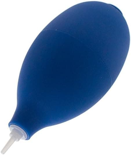Rubber Air Pump Cleaner Dust Blower for Keyboard,Digital SLR Camera,Lens, Watch, Cell Phone, Computer Laptop and Screen, Little Blue Drops of Water