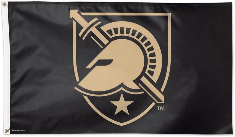 West Point Black Knights 3x5 Flag Large Banner Black Licensed Logo United States Military Academy
