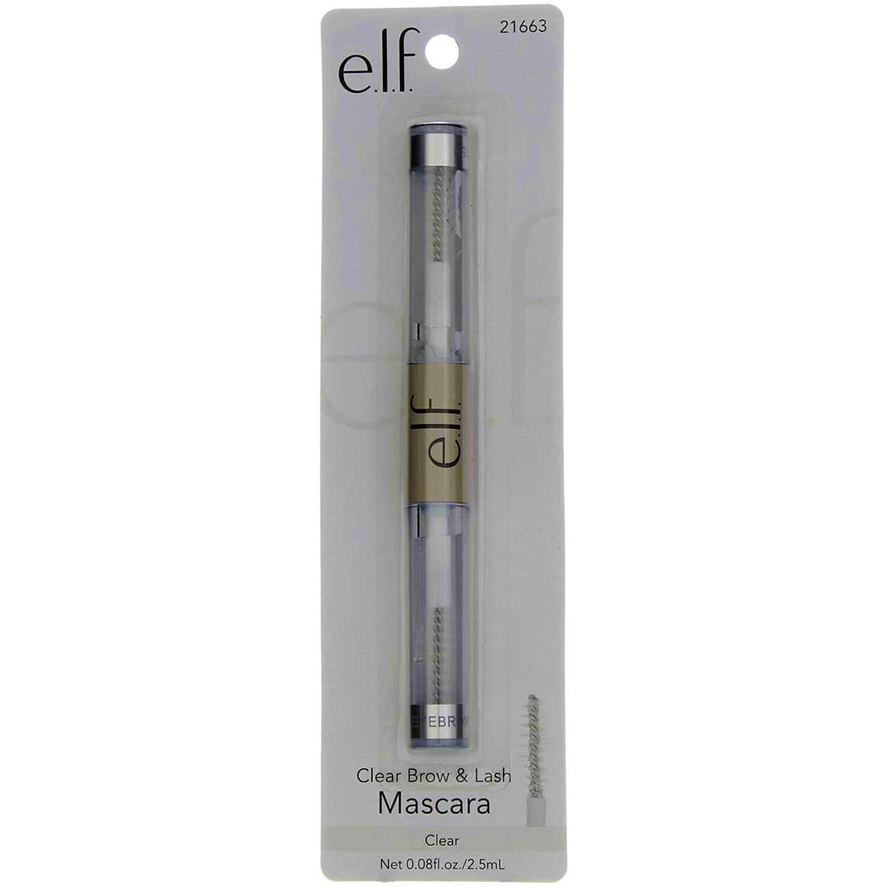 Clear Brow and Lash Mascara - Clear by e.l.f. for Women - 0.084 oz Eyebrow - (Pack of 2)