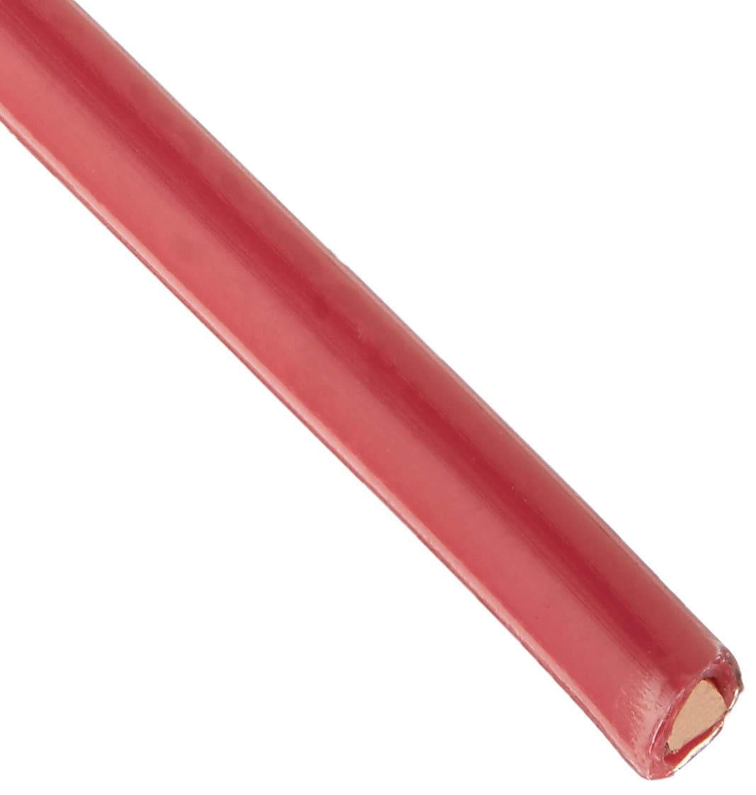 Remington Industries 14SLDREDTHHN50 14 AWG Gauge Solid THHN Building Wire, 600V, 50' Length, Red