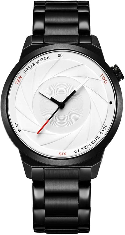 BREAK Distinctive Unisex Men Women Novelty Fashion Waterproof Quartz Watches
