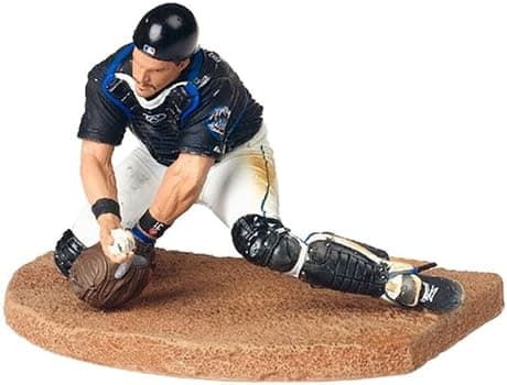 MLB Series 11 Figure: Mike Piazza with Mets Black Jersey