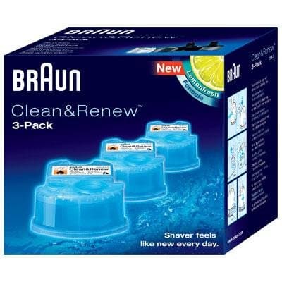Braun Clean & Renew Cart 3pk Braun Clean & Renew Cart 3pk