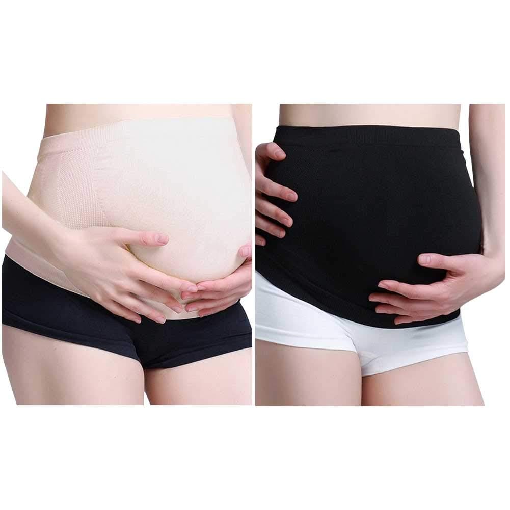 Maternity Belly Band for Pregnancy- Stretch Breathable Support SeamlessPregnancy Belly Band