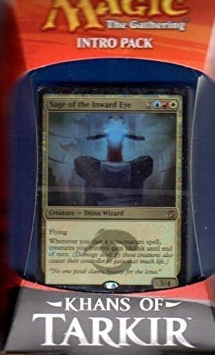 Khans of Tarkir Intro Pack - Blue Red White - Includes 2 Booser Packs