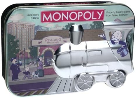 Monopoly Game Collector's Edition Embossed Tin