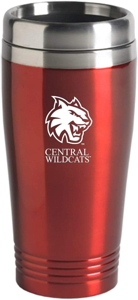 16 oz Stainless Steel Insulated Tumbler - Central Washington Wildcats