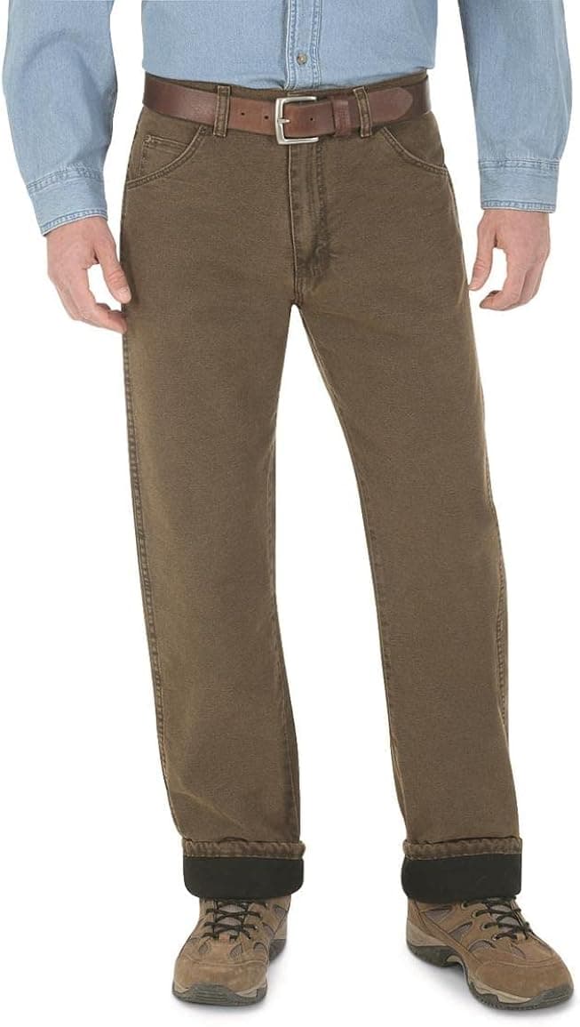 Wrangler Rugged Wear Men's Woodland Thermal Jean