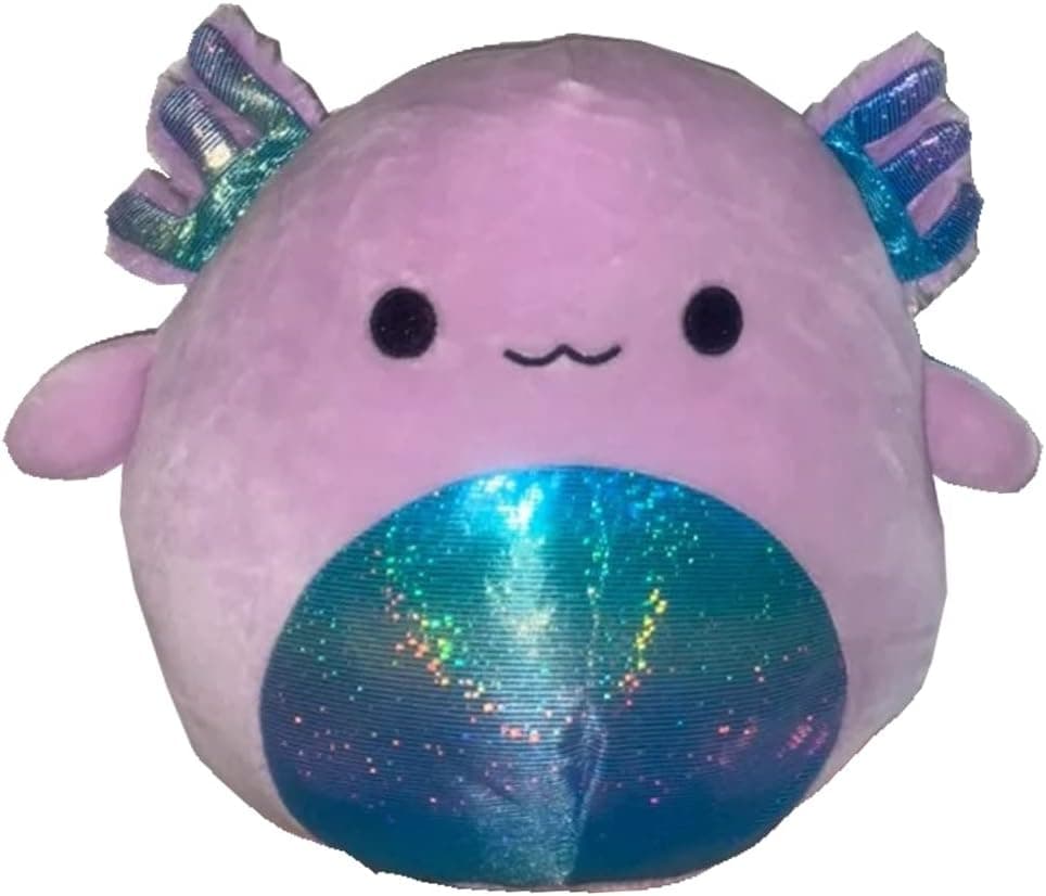 Squishmallows Official Kellytoy Plush Sea Life Squad Squishy Soft Plush Toy Animals (8 Inch, Monica Axolotl)
