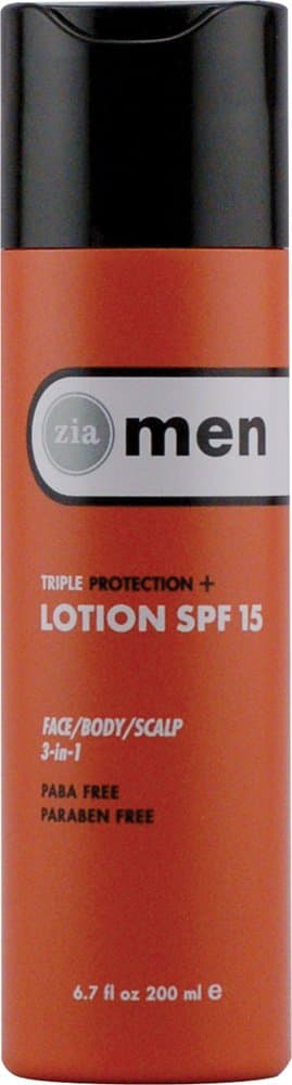 Zia Men's TripleProtection Lotion SPF 15, 6.7 Ounce Bottle