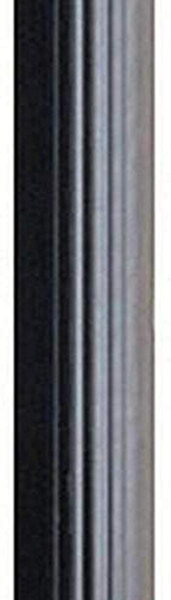 Kichler 9595BK Accessory Outdoor Fluted Post, Black