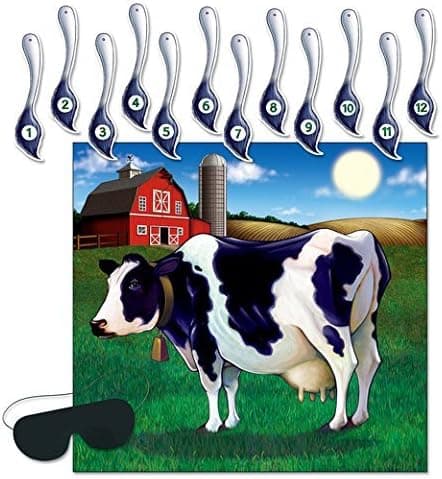 Pin the Tail on the Cow Game