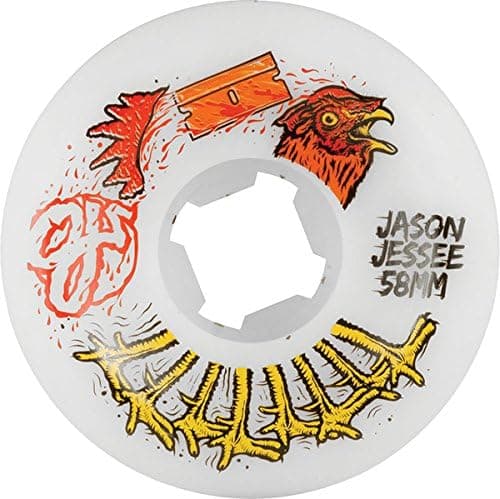 OJ 58mm Jessee Rooster 101a Skateboard Wheels (Set Of 4)