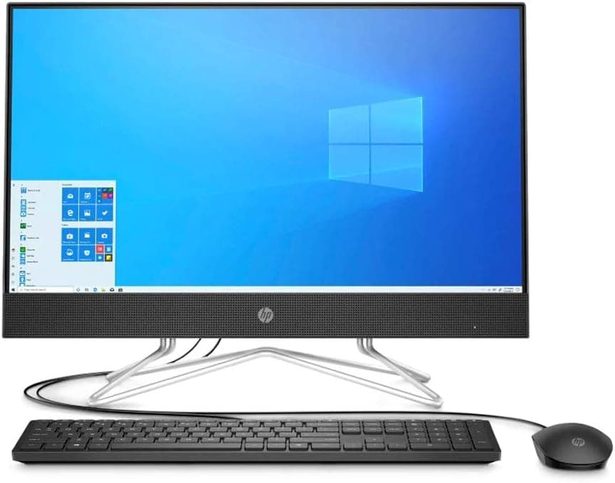 2020 Newest HP 23.8 Inch FHD 1080P Touchscreen All-in-One Desktop| Intel Core i3-8130U up to 3.4GHz| 8GB RAM| 1TB HDD| WiFi| HDMI| Webcam| DVD| Windows 10 + NexiGo Wireless Mouse Bundle