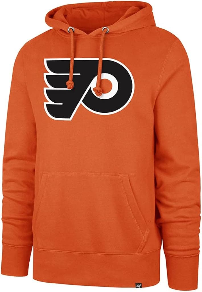 '47 Men's Philadelphia Flyers Headline Imprint Pullover Hoodie