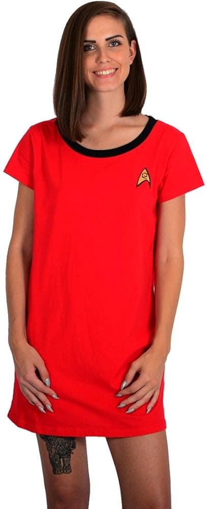 Star Trek Women's Red Uhura Sleep Shirt