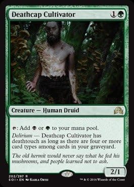 Magic The Gathering - Deathcap Cultivator (202/297) - Shadows Over Innistrad