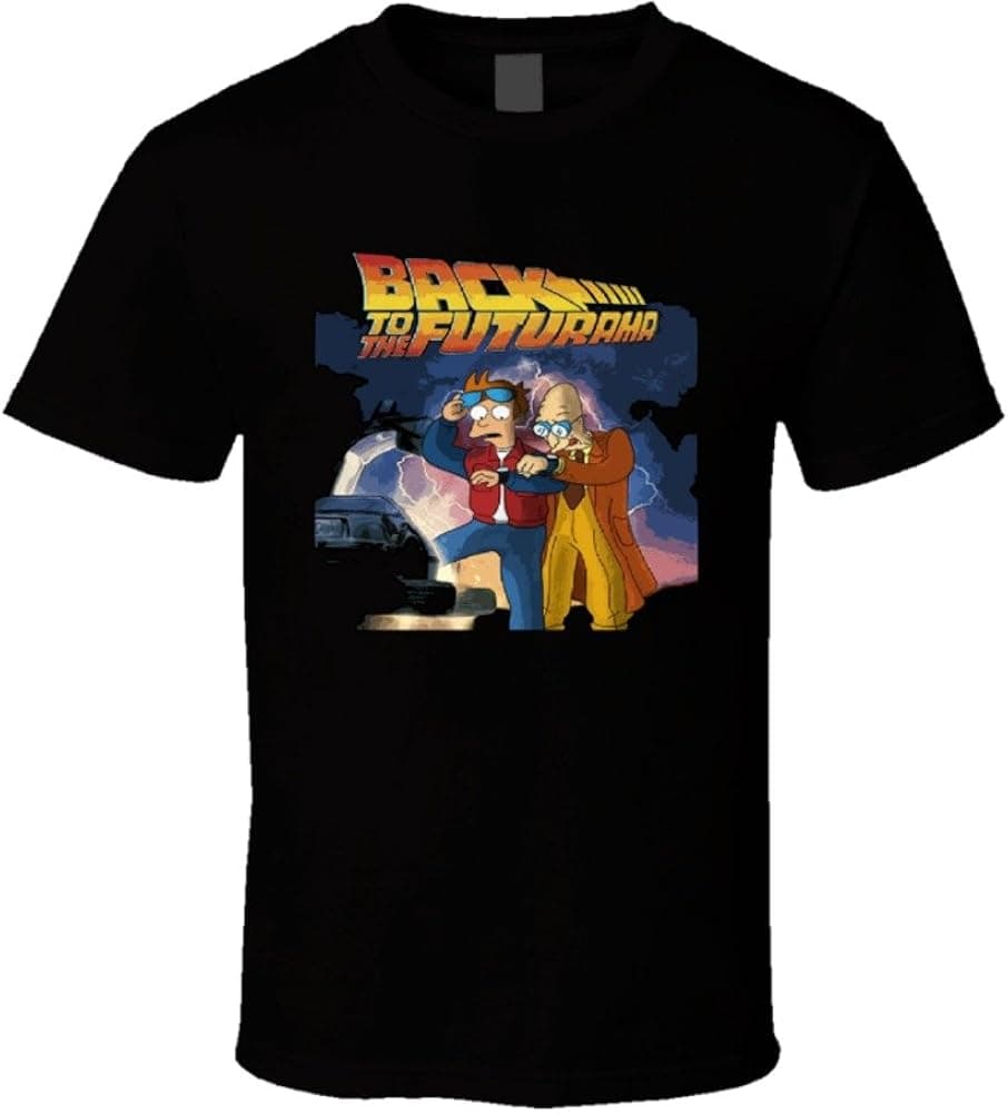 Back to The Future Futurama Funny T Shirt