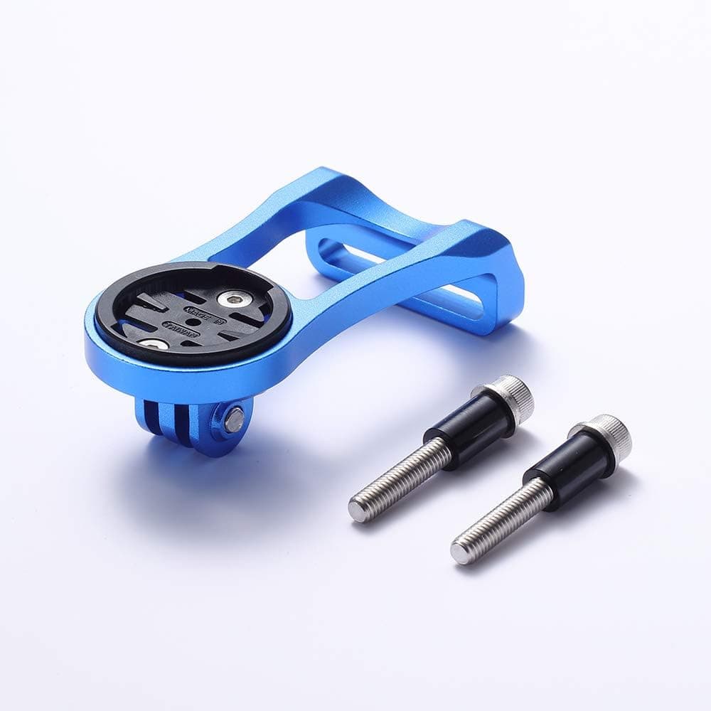Corki Out-Front Mount for Garmin Edge, Garmin GoPro Combo Mount,Garmin Edge Mount,Garmin Bike Mount for Edge 130 200 500 510 520 810 820 1000 1030 (Pro Blue)