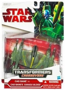 Star Wars: 2009 Legacy Transformers Crossovers Cad Bane to Cad Bane's Xanadu Blood Action Figure