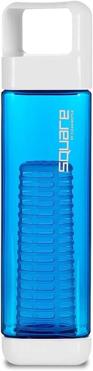 Clean Bottle Tritan Square Infuser Bottle