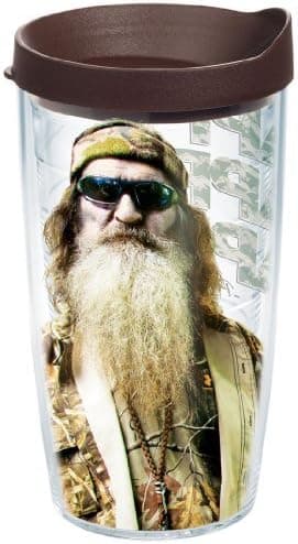 Tervis Duck Commander Uncle Si Dynasty Drinkware Tumbler DUCO-I-6-SI-WRA, 6 oz