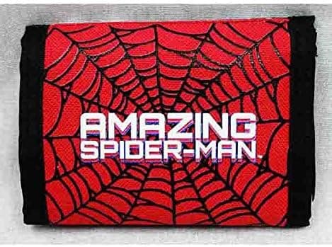 Marvel Trifold Wallet Spiderman New Gift Toys Boy Licensed a01263