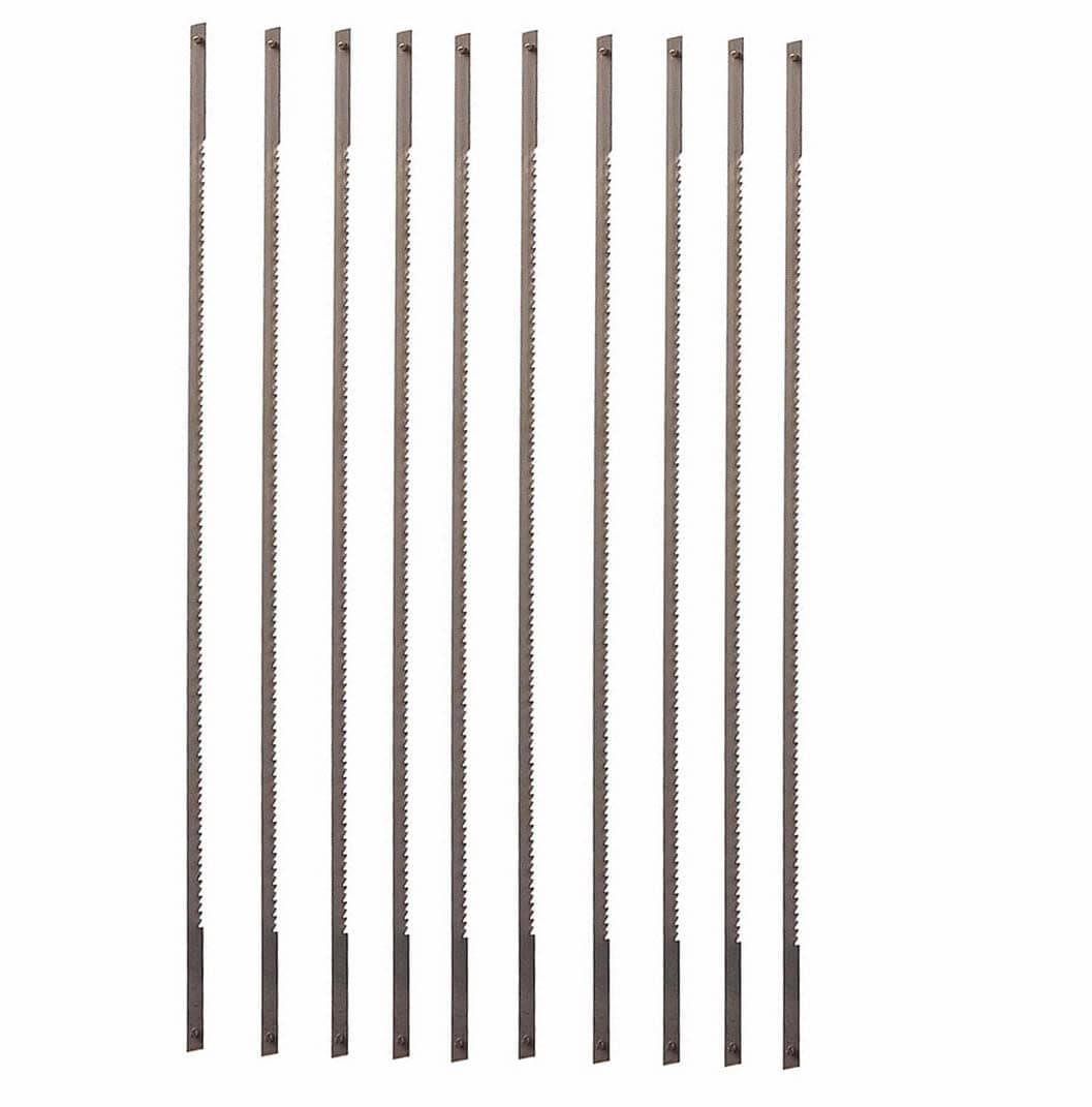 FOXBC Coping Hacksaw Saw Blades Fine, 21 TPI (10-Pack)