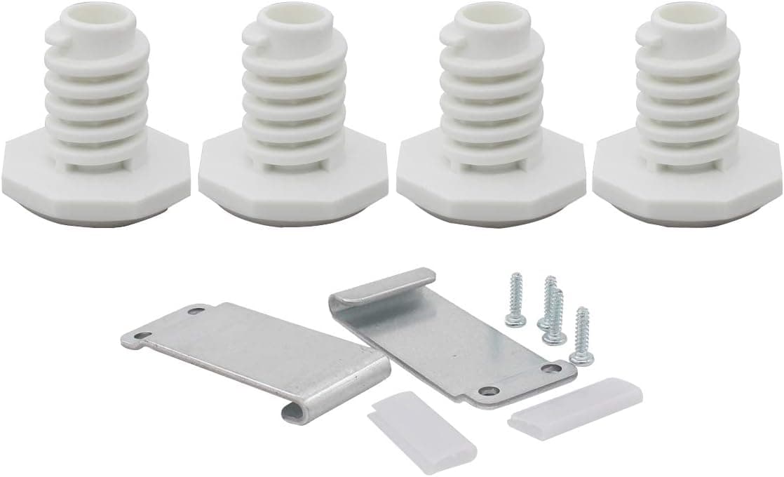 ApplianPar W10869845 Stack Kit Replacement for Whirlpool Standard Maytag Long Vent Dryer Washers W10298318RP AH3407625 1862761 52774