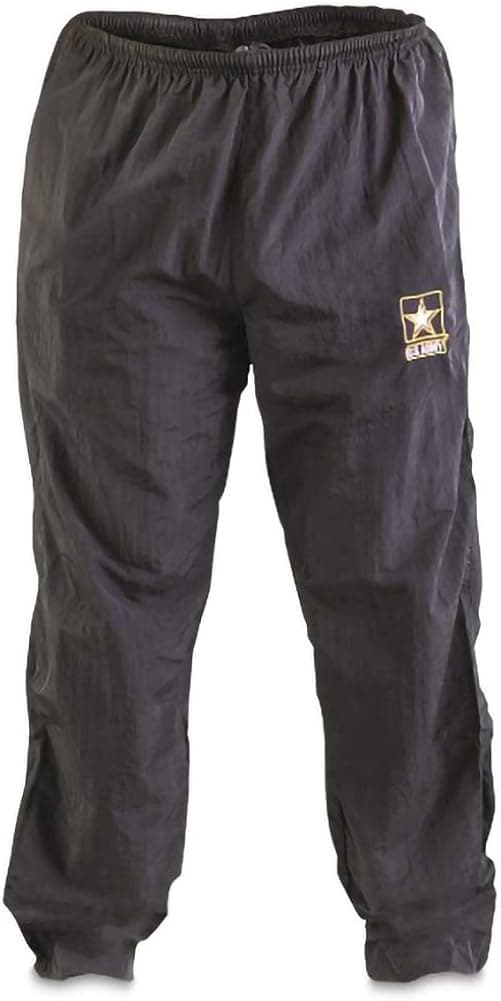 Military Surplus G.I. Issue Army PT Uniform Pants/APFU, Black/Gold