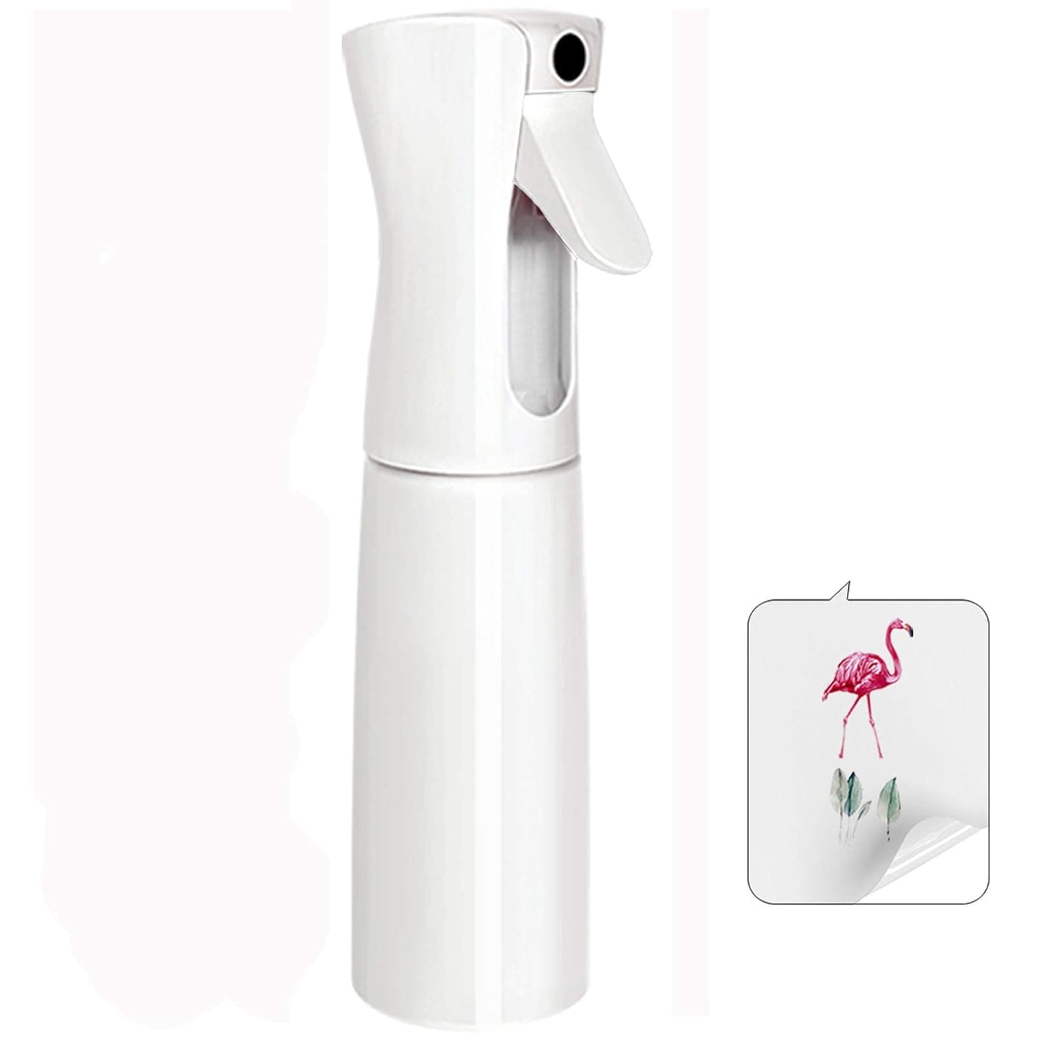 BOOMJOY Spray Bottle for Cleaning Solutions, 5.5 oz Empty Hair Spray, Ultra Fine Continuous Water Mister Spraying for Hair Styling, Plants Watering, Cleaning,DIY Bottles …