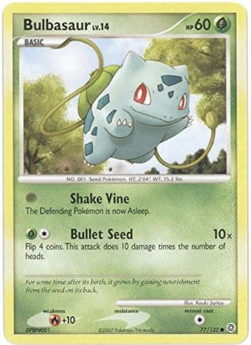 Pokemon - Bulbasaur (77) - Secret Wonders