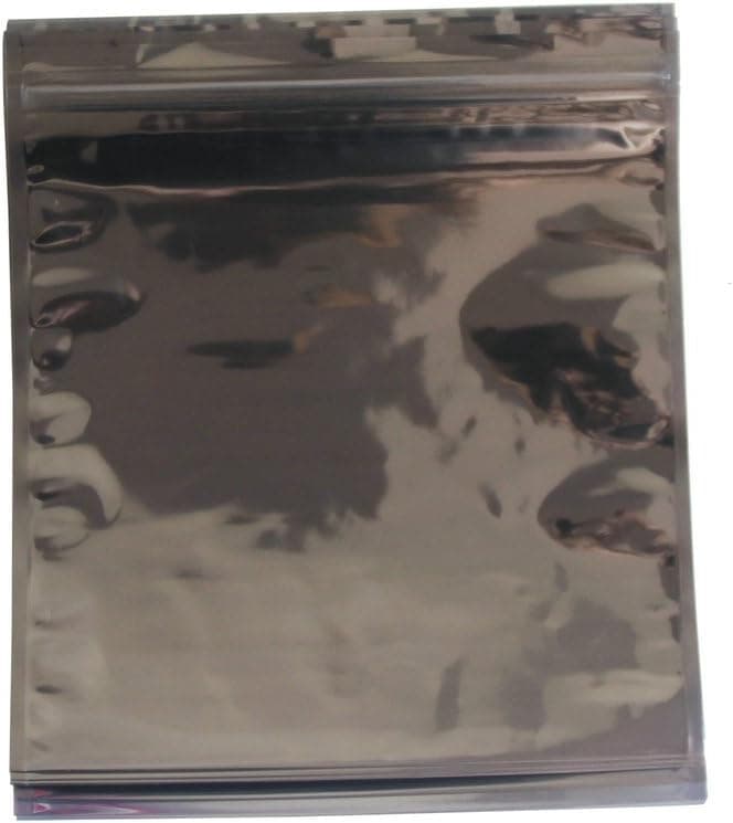 YiwerDer 20Pcs Antistatic Resealable Large Size Bag 22X24cm/8.6X9.4inch, Premium Anti Static Bag for Motherboard HDD and Other Electronic Devices