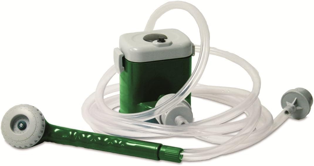 Texsport Battery Powered Handheld Portable Shower for Outdoor Camping Dog Washing