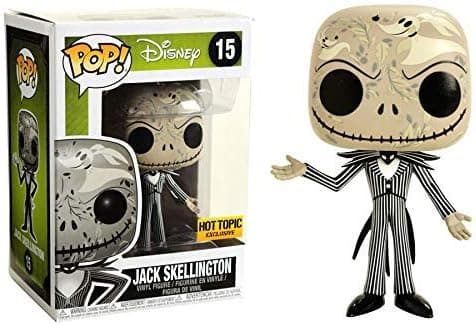 Funko POP! Disney - Jack Skellington [Zero Artwork] # 15 - Hot Topic Exclusive!