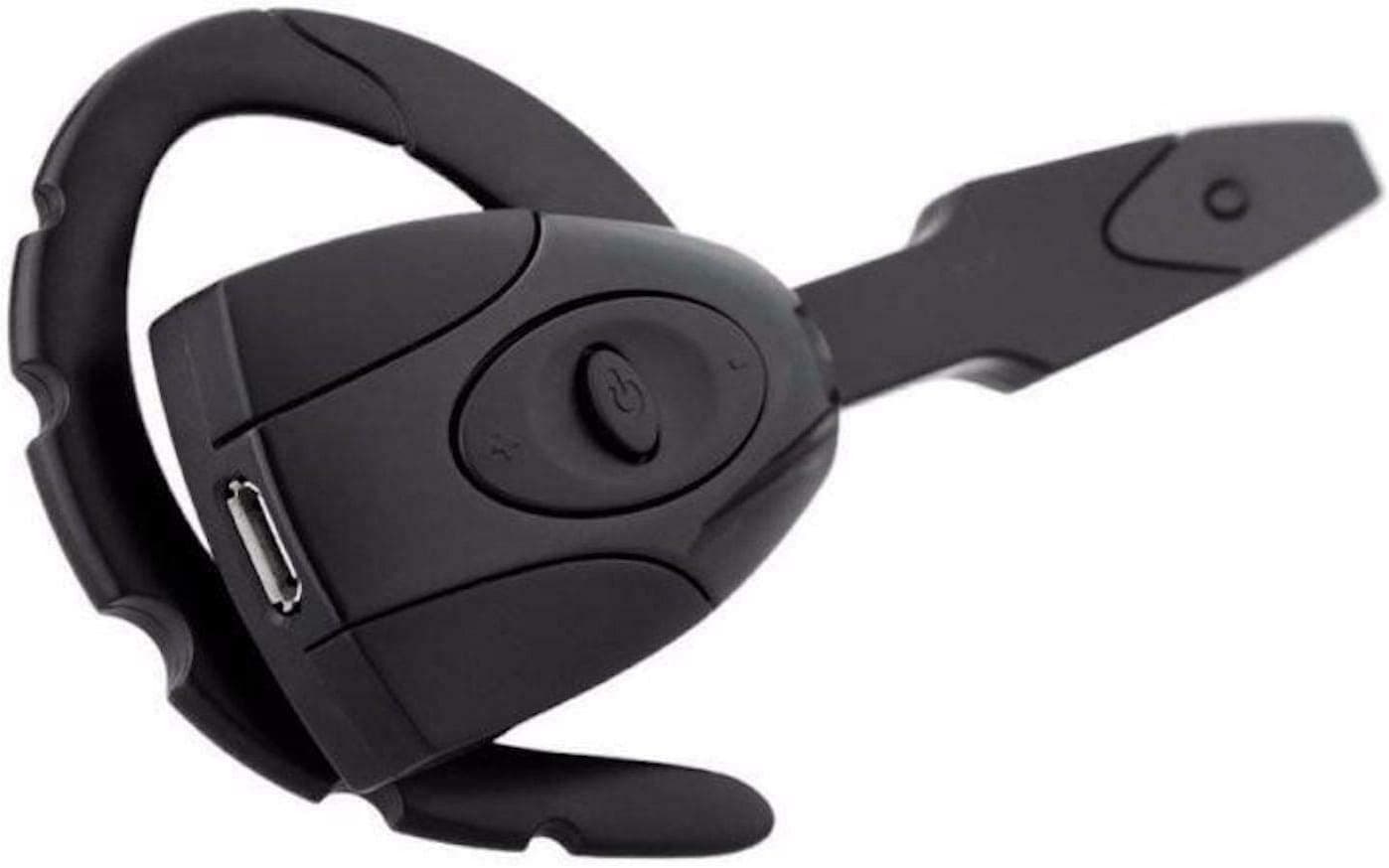 Rechargeable Bluetooth Wireless Headset for Tablet Smart Phone iPod mp4 tv iPad Gaming pc Laptop Desktop (Black)