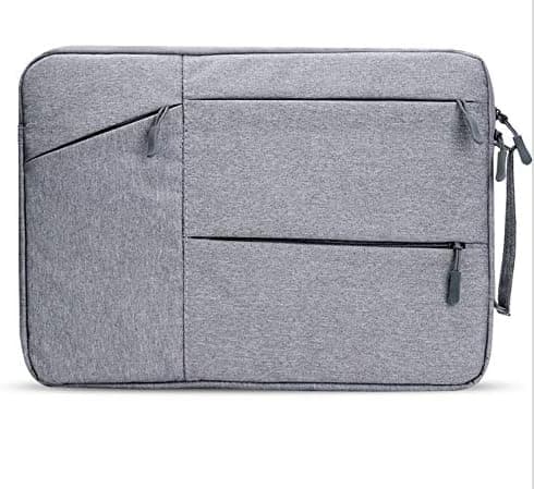 Oxford Carrying Sleeve Breifcase Bag for Google Pixel Slate 12.3 / iPad Pro 12.9 III/Samsung Galaxy Book2 12 / Microsoft Surface Pro 6 12.3 / HP Elite x2 13 (Gray)