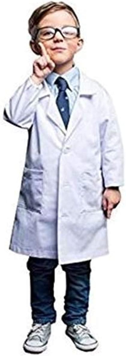 Natural Uniforms Real Children's Lab Coat for School Projects Halloween Costumes